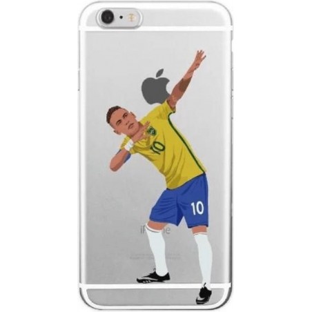 Neymar Brazilië hoesje iPhone 6 / 6s softcase