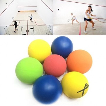 Let op type!! Amerikaanse standaard racquetball rubber holle bal  diameter: 5.5 cm  willekeurige kleur levering