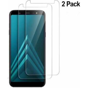 2 Stuks Samsung Galaxy A6 (2018) Beschermglas Tempered glass / Screenprotector