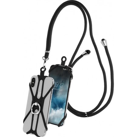 Mobiparts Universal Phonestrap Black