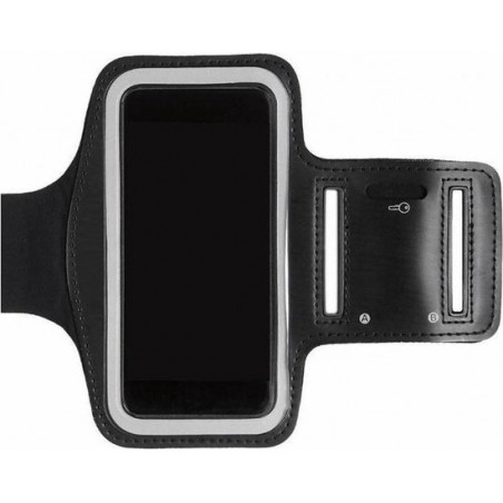 Hardloop-Sport armband zwart kleur voor iphone 5/5S/, voor Pasjes, Sleutel, MP3, enz