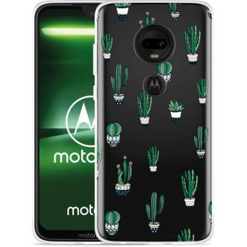 Moto G7 Plus Hoesje Cactus