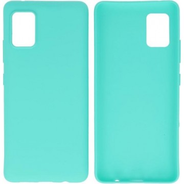 Bestcases Backcover Color Telefoonhoesje Samsung Galaxy A31 - Turquoise
