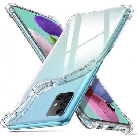 Samsung Galaxy A51 Hoesje Shock Proof Transparant