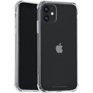 Apple iPhone 11 Transparant Backcover hoesje Hard case - Shockproof