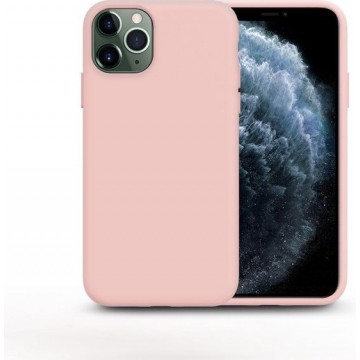 Nano Silicone Back Hoesje Apple iPhone 11 Pro Max - Licht Roze Ntech
