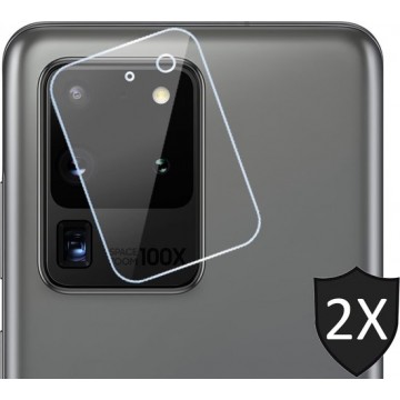 Samsung S20 Ultra Screenprotector - Samsung Galaxy S20 Ultra Screenprotector Camera Protector Lens - 2 Stuks