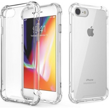 iPhone 7 Hoesje Shock Proof Siliconen Hoes Case Cover Transparant