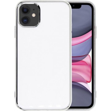 iPhone 11 Hoesje | Wit | Silicone Case | Extra Stevig