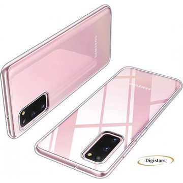 Samsung S20 hoesje transparant - Samsung Galaxy S20 - Back cover - Transparant - TPU