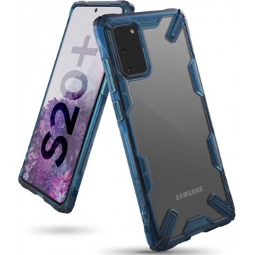 Ringke Fusion X Backcover Samsung Galaxy S20 Plus hoesje - Blauw