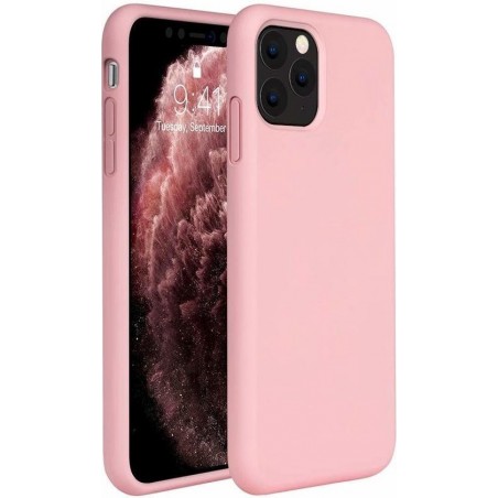 Silicone case iPhone 12 Pro - 6.1 inch - roze