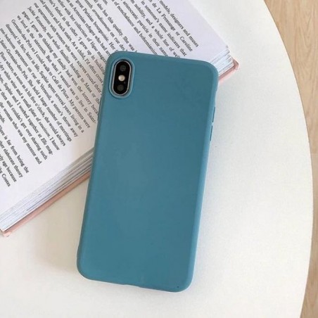 Samsung Galaxy A50 Back Cover Telefoonhoesje | Hemelsblauw | Siliconen Hoesje