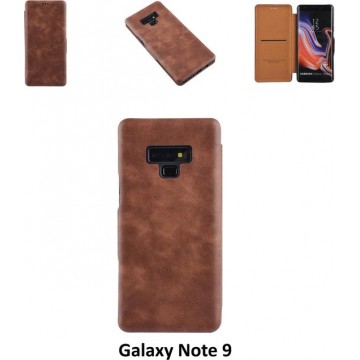 UNIQ Accessory Galaxy Note 9 Luxe Book Case cover - Bruin (N960F)