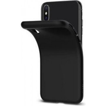 Apple iPhone XR| zwarte  achterkant TPU | siliconen (gel) hoesje  -back cover black iphone xr