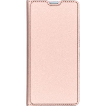 Dux Ducis Slim Softcase Booktype Samsung Galaxy S10 Plus hoesje - Rosé goud