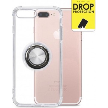 My Style Protective Flex Magnet Ring Case for Apple iPhone 7/8 Plus Clear