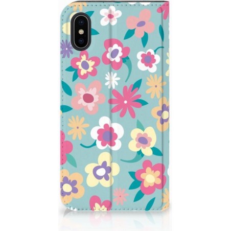 Hoesje iPhone Xs | X 10 Design Flower Power