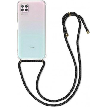 Colorfone Huawei P40 Lite Hoesje Transparant met koord