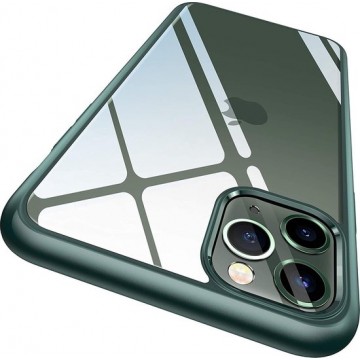 Groene iPhone 11 Pro Max metallic bumper case