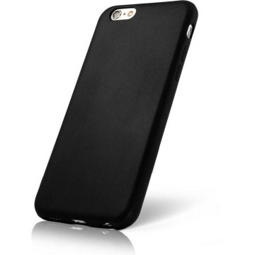 Apple iPhone 6 & 6s Hoesje - Siliconen Back Cover - Zwart