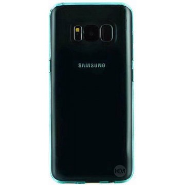 Turquoise Siliconen Gel TPU Cover / hoesje Samsung S8 SM-G950