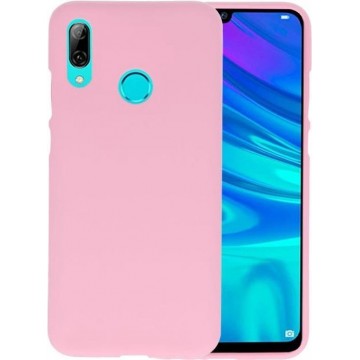 BackCover Hoesje Color Telefoonhoesje voor Huawei P Smart 2019 - Roze