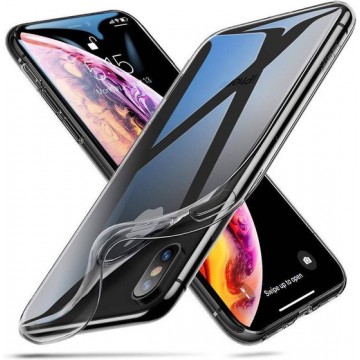 Ultra thin iPhone X / Xs case transparant silicone
