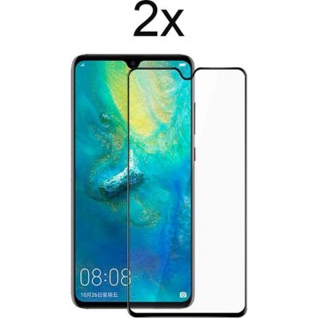 Huawei Mate 20 Screenprotector Glas Full Cover - 2x Tempered Glass Screen Protector