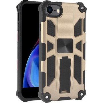 SNY Shockproof Armor Hoesje iPhone SE 2020 / iPhone 7 / 8 - Goud