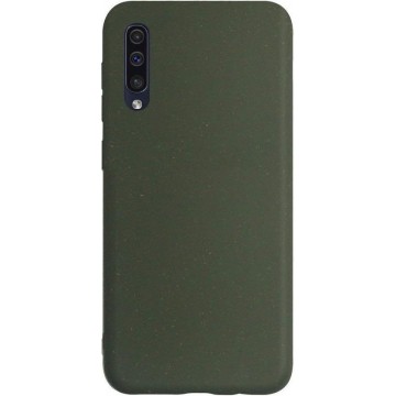 Samsung Galaxy A50 Siliconen Hoesje Army Groen – Biologisch afbreekbaar