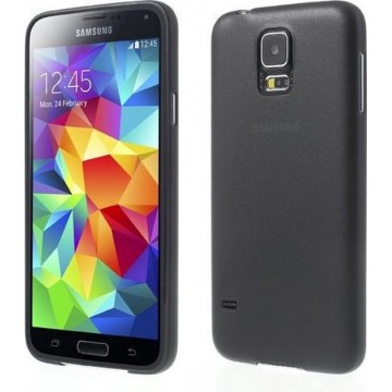 Ultrathin 0.3mm Hard case hoesje Samsung Galaxy S5 zwart