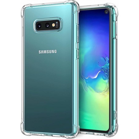 Samsung Galaxy S10e hoes - Anti-Shock TPU Back Cover - Transparant