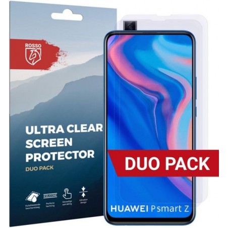 Rosso Huawei P Smart Z Ultra Clear Screen Protector Duo Pack