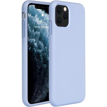 Silicone case iPhone 11 Pro - paars