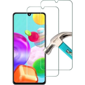 Samsung Galaxy A41 Screenprotector Glas - Tempered Glass Screen Protector - 2x