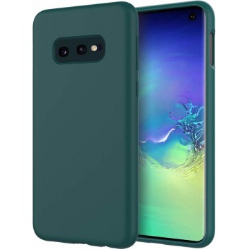 Silicone case Samsung Galaxy S10e - groen