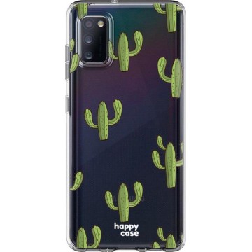 HappyCase Samsung Galaxy A51 Hoesje Flexibel TPU Cactus Print