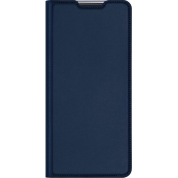 Dux Ducis Slim Softcase Booktype Xiaomi Mi Note 10 Lite hoesje - Donkerblauw
