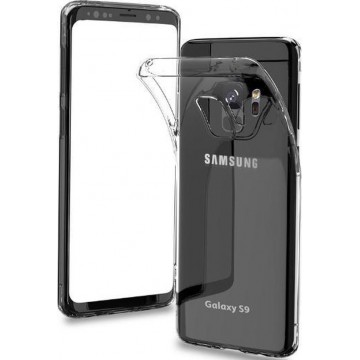 Transparant siliconen cover hoesje voor de Samsung Galaxy S9