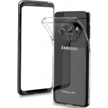 Transparant siliconen cover hoesje voor de Samsung Galaxy S9