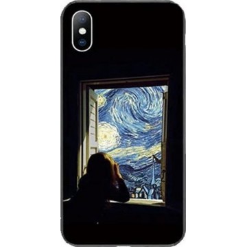 iPhone 6/6s case Sterrennacht Van Gogh - iPhone case - telefoonhoesje voor de iPhone