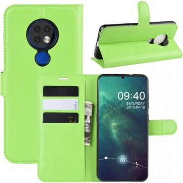 Nokia 6.2 / 7.2 Hoesje - Book Case - Groen