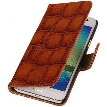 Bruin Croco Samsung Galaxy Grand Prime Book/Wallet Case/Cover