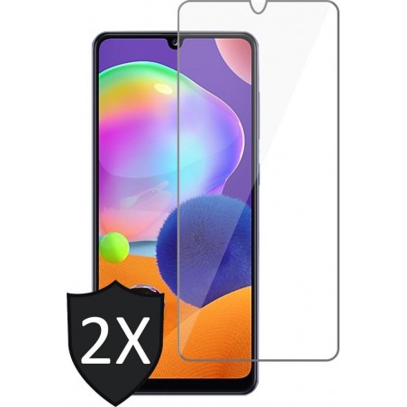 Samsung A31 Screenprotector - Samsung Galaxy A31 Screenprotector - Screen Protector Glas - 2 Stuks