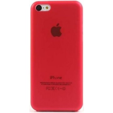 Rood siliconenhoesje iPhone 5/5S/SE
