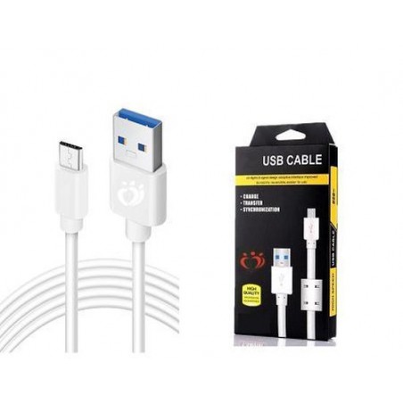 Olesit K102 TYPE-C USB-C Kabel 3 Meter Fast Charge 2.1A High Speed Laadsnoer Oplaadkabel - Magnetische Ring Data Sync &