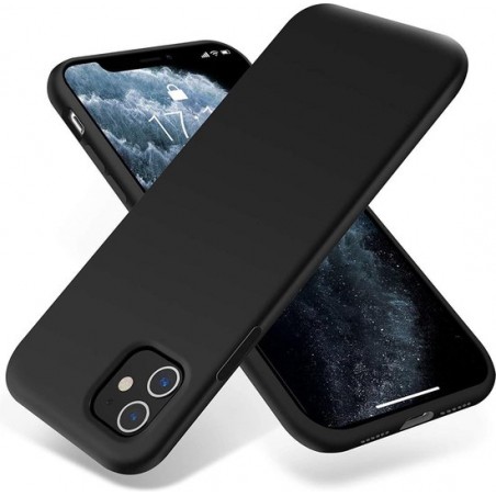 Apple iPhone 11 Hoesje Zwart - Siliconen - Full Body