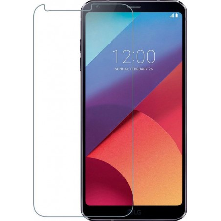 Azuri Screenprotector Tempered Glass flatt RINOX ARMOR  - voor LG Q6 - 2 stuks