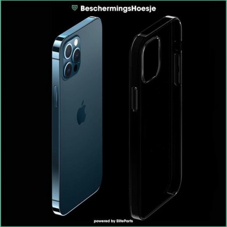 iPhone 12 Pro Max BeschermingsHoesje by Elite Parts NL| TPU Transparant 6,7 inch